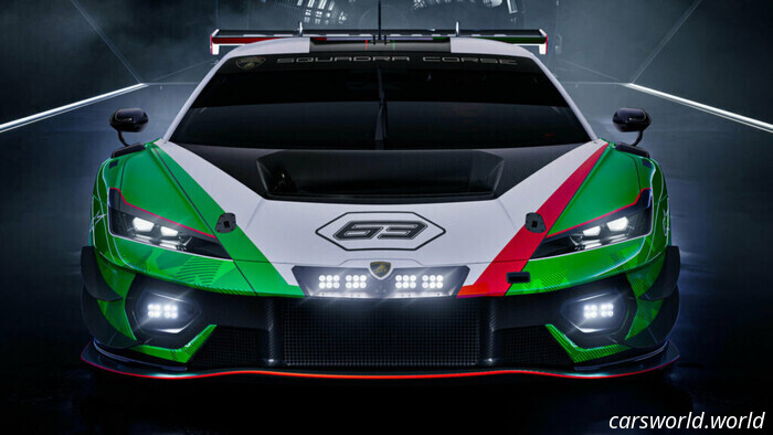 Последний супершик Lamborghini отправляется на трассу | Carscoops